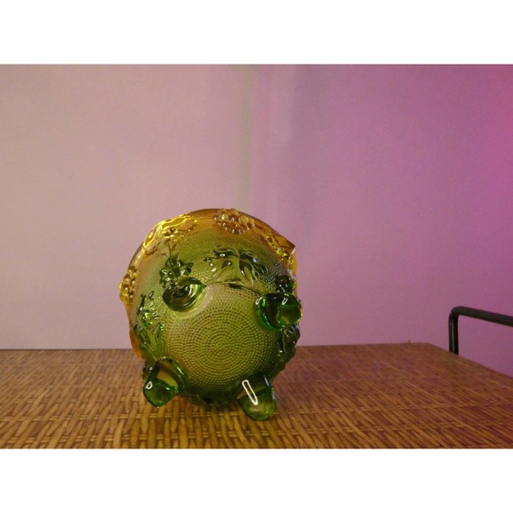 Vintage Jeanette Glass 4 Footed Candy Dish - Picture 5 of 6